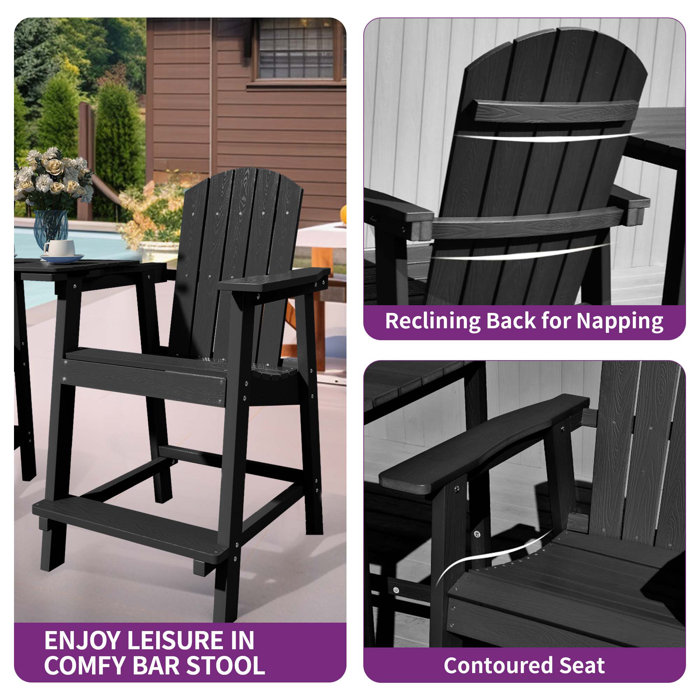 Dovecove Pasquale Plastic/Resin Adirondack Chair Wayfair